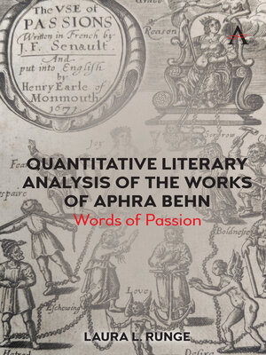 cover image of Quantitative Literary Analysis of the Works of Aphra Behn